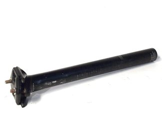 Musta 27,2mm 30cm inline satulatolppa